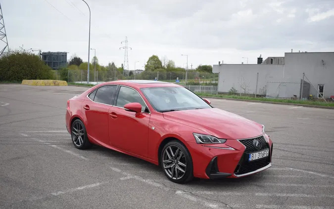 lexus Lexus IS cena 110000 przebieg: 173645, rok produkcji 2016 z Białystok